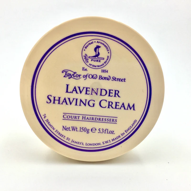 Taylor of Old Bond Street Lavender Shaving Cream Bowl 150g (5.3 oz)