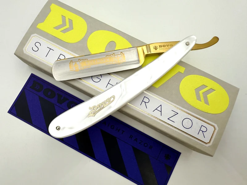 Dovo "Pearl" 5/8 Full Hollow Solingen Straight Razor