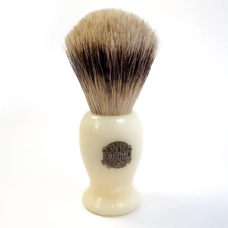 Vulfix No. 660 Medium Super Badger Shaving Brush - White