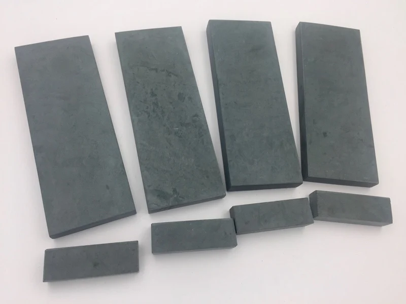 Vermont Green Slate Whetstone 8x3in. x 3/4in. thick - Very Fine Water Razor Knife Hone Sharpening Stone - Finisher