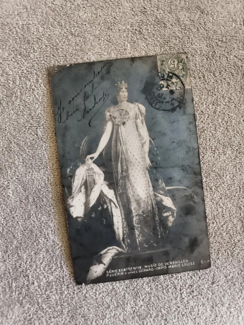 CPA photo Musée Versailles Marie Louise Série 2084 P. Guérin S.I.P.