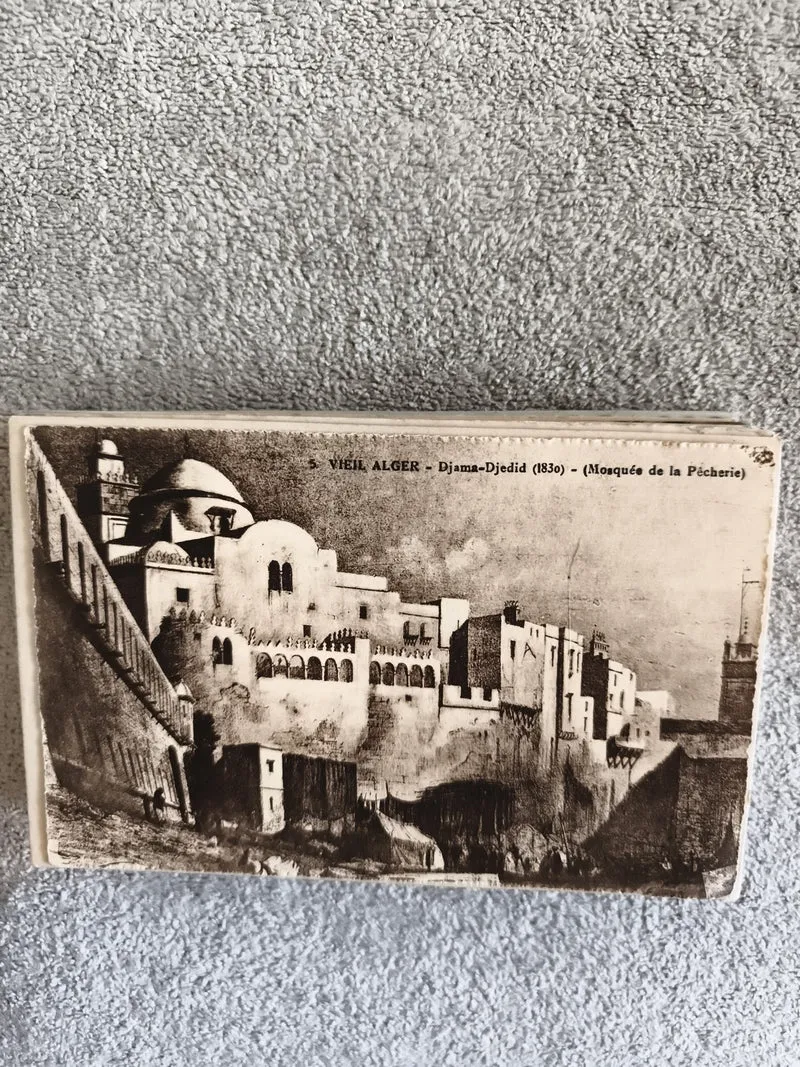 CPA Vieil Alger Djama-Djedid 1830 Mosquée de la Pêcherie carte postale