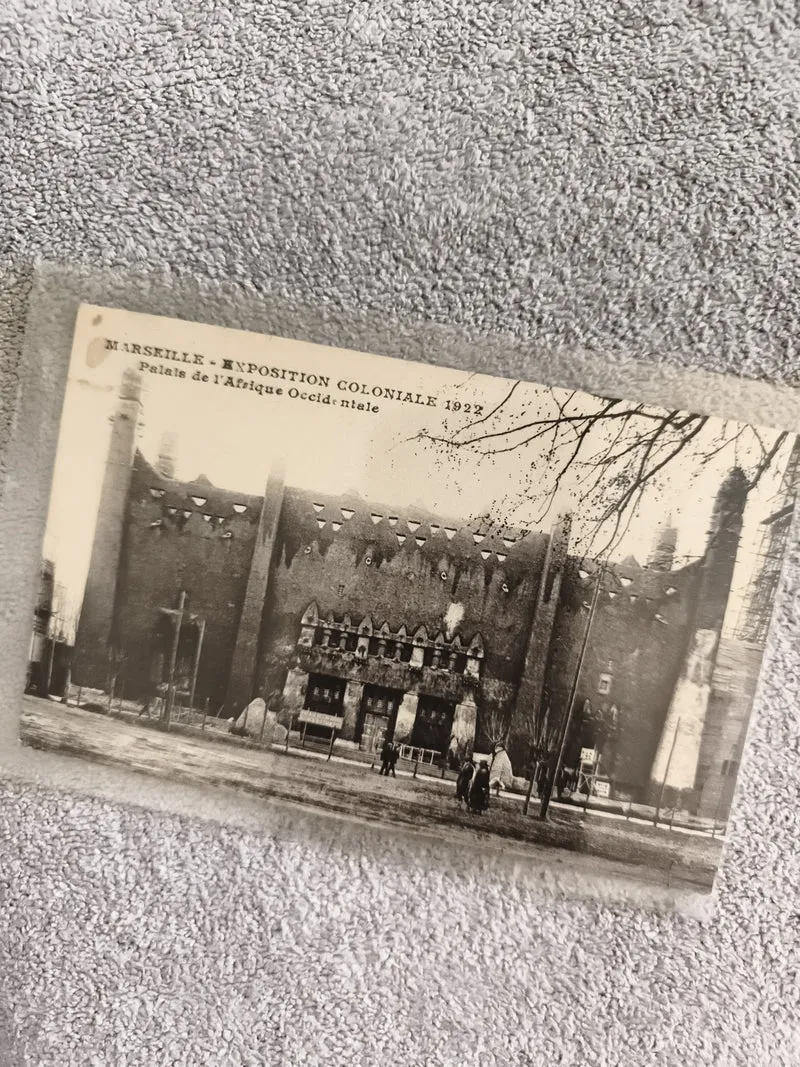 CPA Marseille Exposition Coloniale 1922 Palais Afrique Occidentale photo
