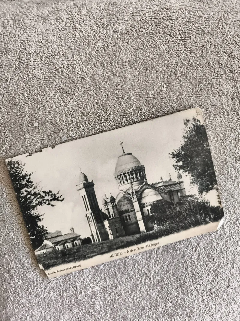 Carte postale CPA Alger Notre-Dame d'Afrique Arnold Vollenweider photo