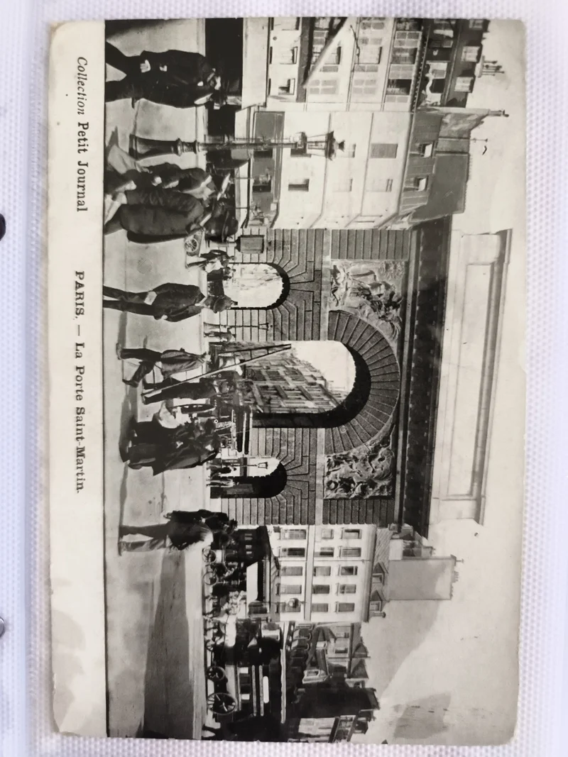 CPA Paris Porte Saint-Martin Collection Petit Journal carte postale ancienne