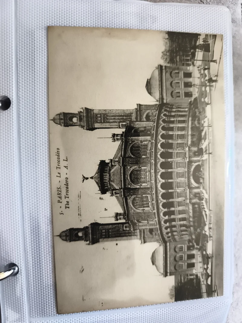 Carte postale CPA Paris Trocadéro architecture ancienne photo