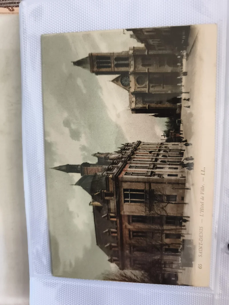 Carte postale CPA Saint-Denis Hôtel de Ville LL architecture ancienne