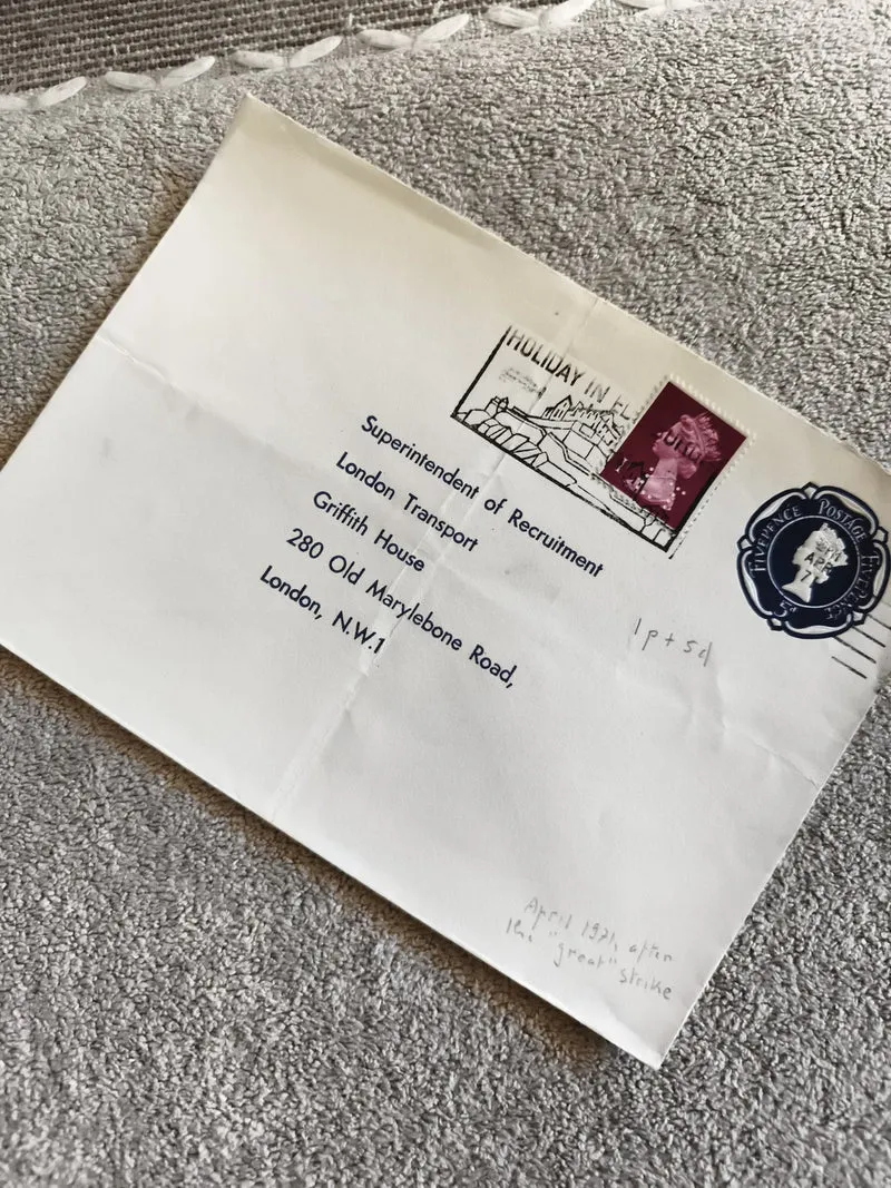 Lettre affranchie Royaume-Uni Holiday In Fleetwood 1971 philatélie cachet postal