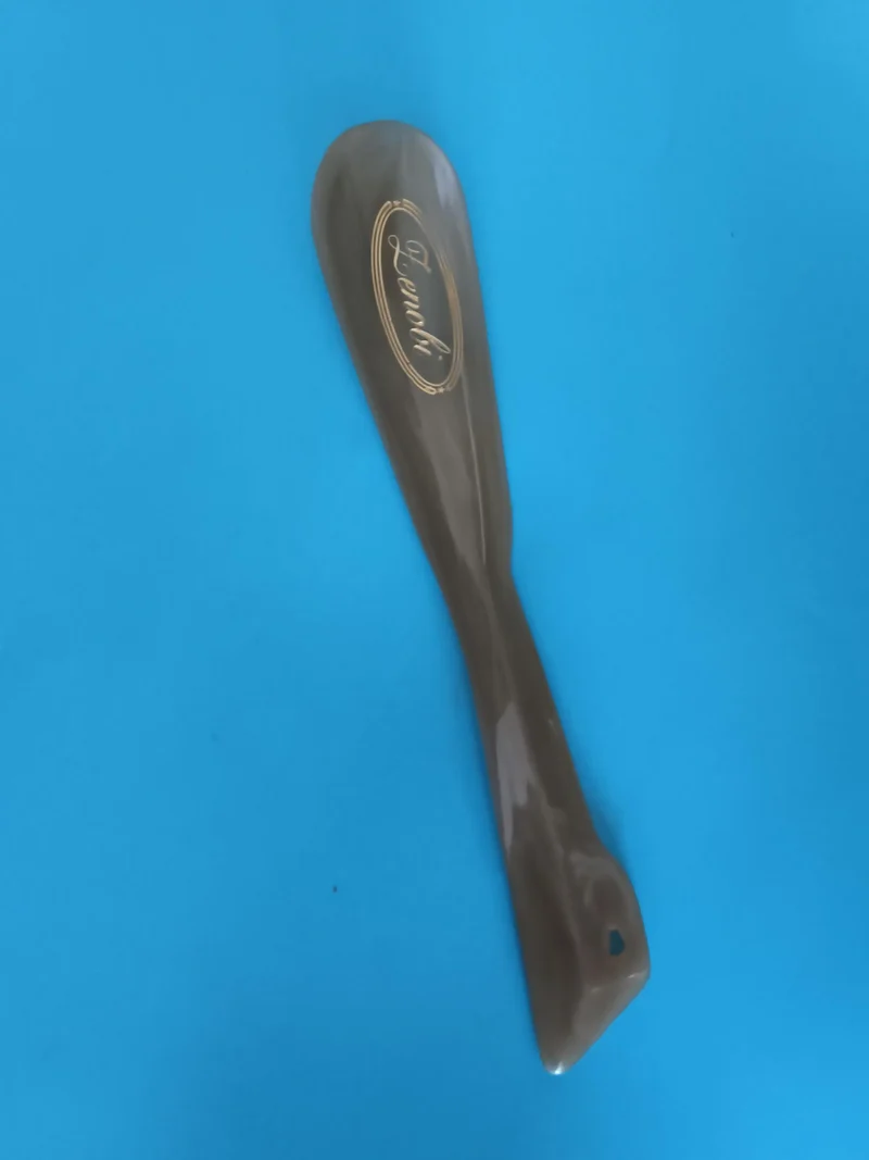 Chausse-pied ancien Fendi marron logo doré vintage rétro chaussure