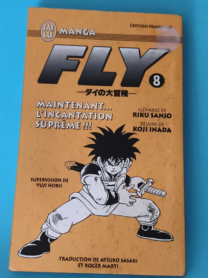 Manga Fly tome 8 J'ai Lu édition française – Dai no Daibouken