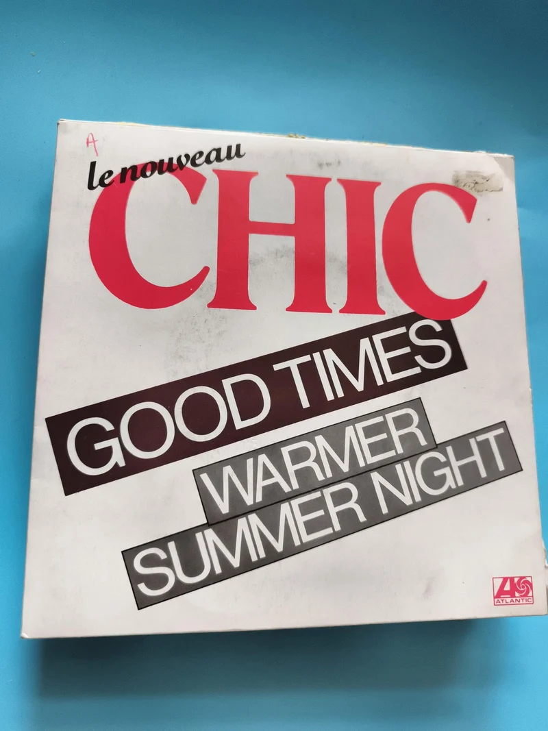 Vinyle 45 tours CHIC Good Times Warmer Summer Night Atlantic