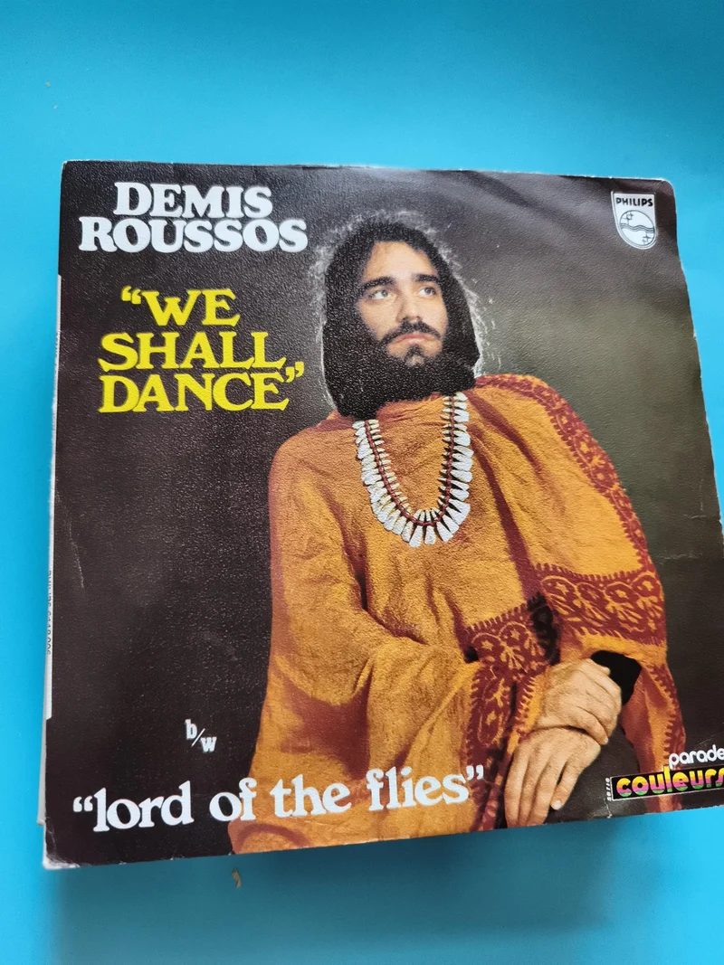Vinyle 45 tours Demis Roussos We Shall Dance Philips pochette couleur