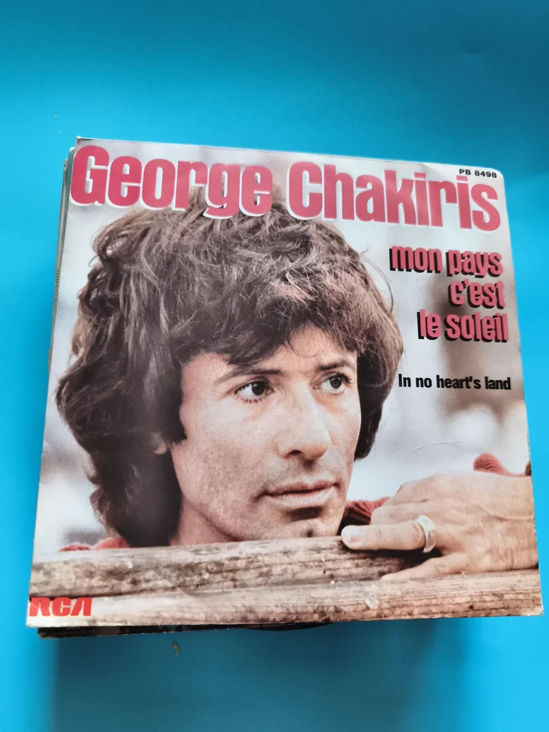 Vinyle 45 tours George Chakiris Mon pays c'est le soleil RCA PB8498
