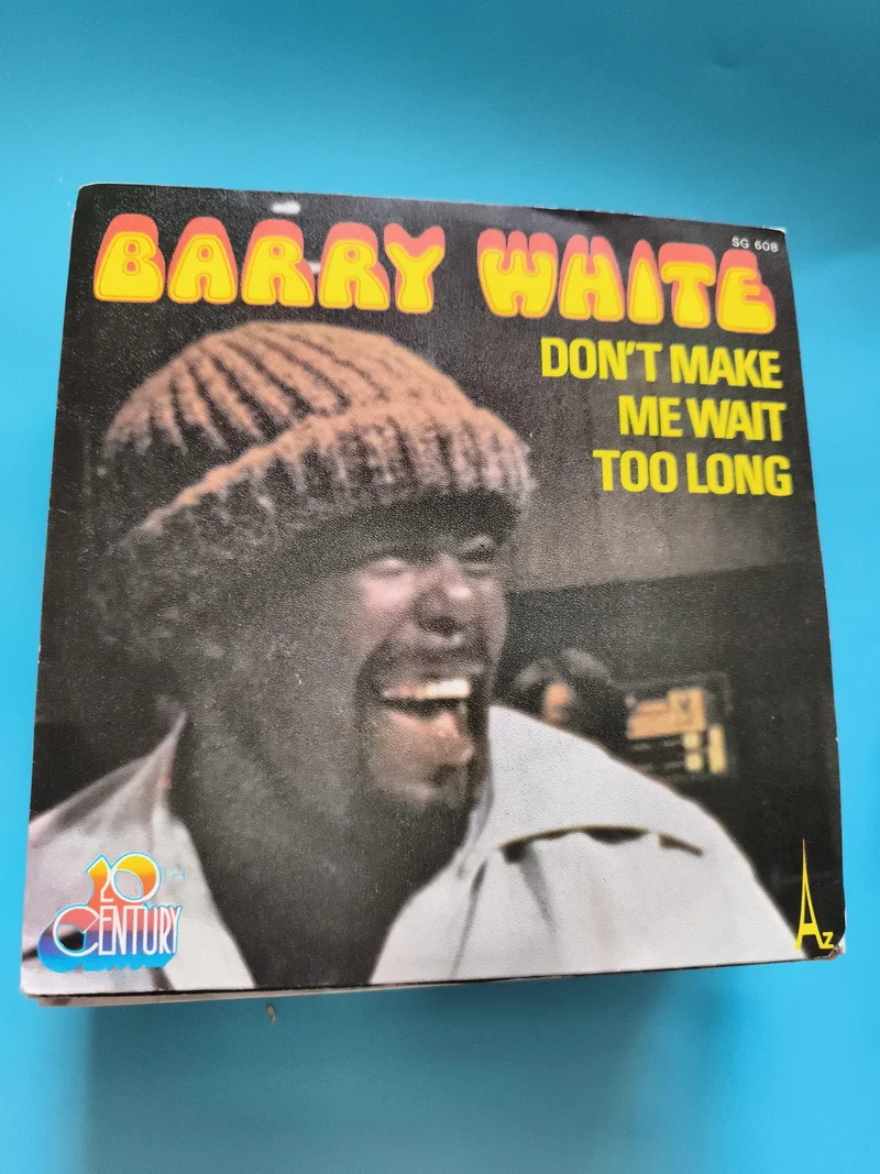 Vinyle 45 tours Barry White Don't Make Me Wait Too Long pochette 20th Century