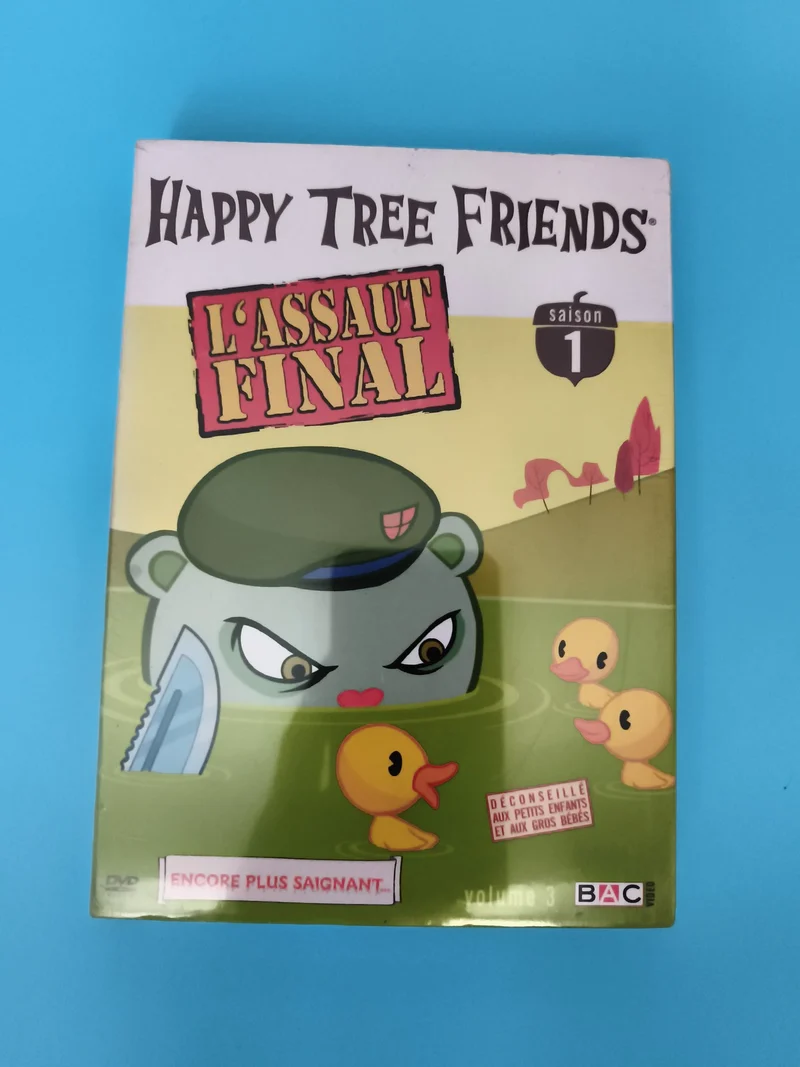 DVD Happy Tree Friends L’Assaut Final saison 1 volume 3 BAC animation