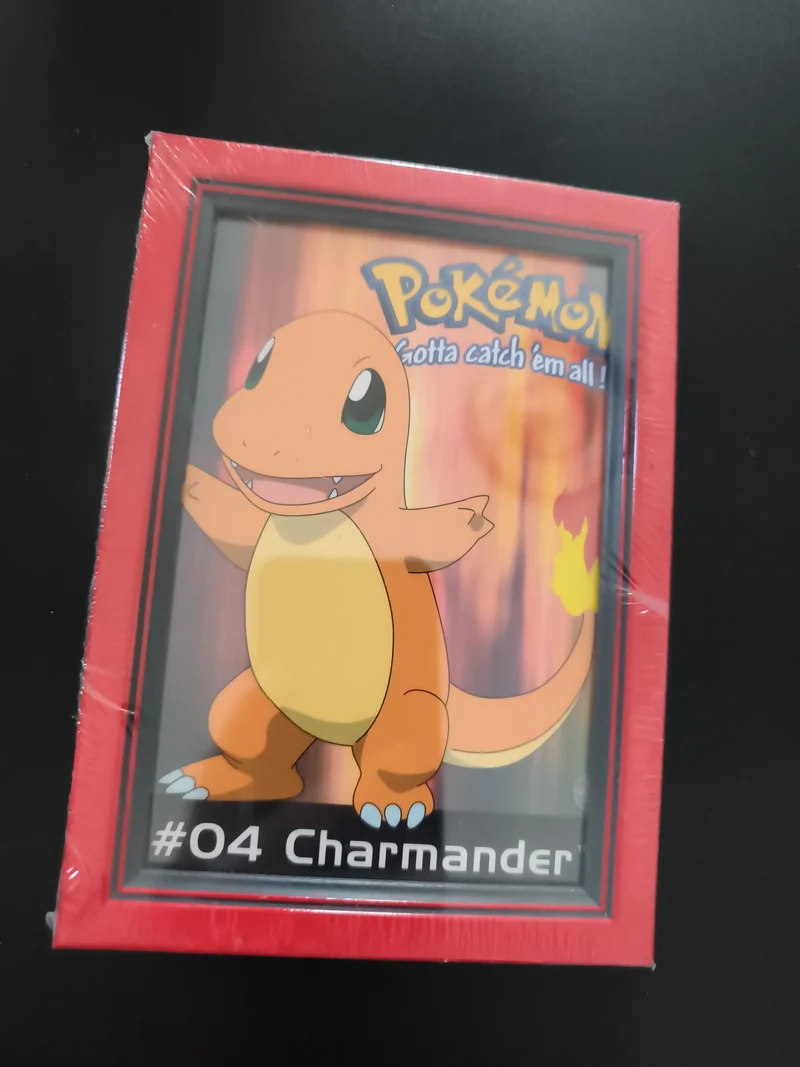 Cadre décoratif Pokémon Salamèche #04 rouge, illustration sous blister