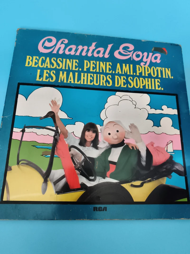 Vinyle 33 tours Chantal Goya RCA Bécassine Les Malheurs de Sophie