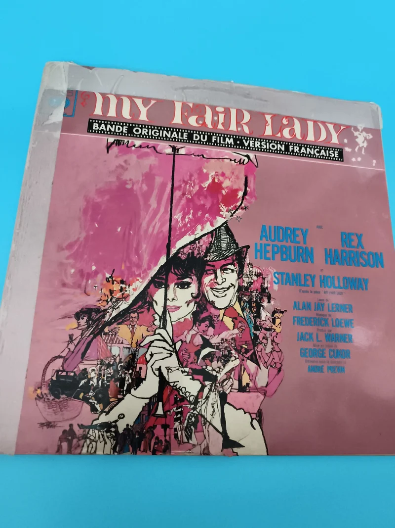 Vinyle 33 tours My Fair Lady bande originale film FR Audrey Hepburn Rex Harrison