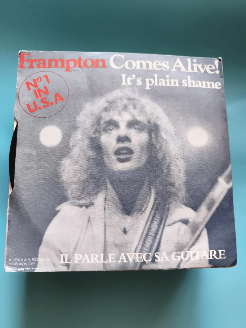 Vinyle 45 tours Frampton Comes Alive! pochette It's plain shame