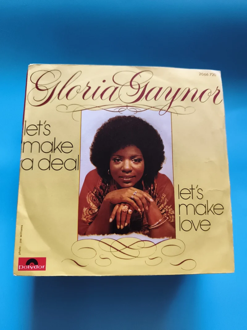 Vinyle 45 tours Gloria Gaynor Polydor Let’s Make a Deal pochette photo