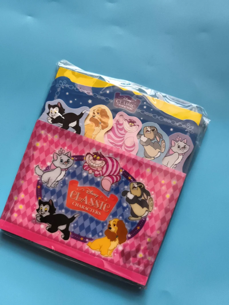 Pochette plastique Disney Classic Characters Lady & Figaro motifs chats chiens