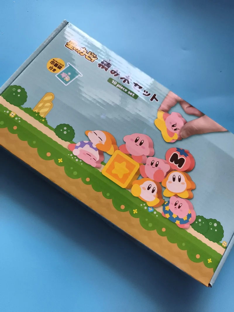 Jeu d’équilibre Kirby 10 pièces set Nintendo figurines empilables
