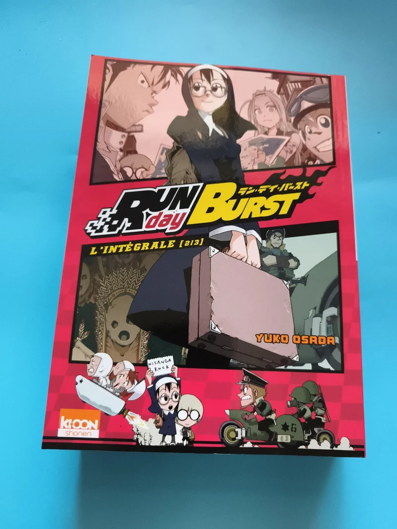 Manga Run Day Burst Intégrale 2/3 Yuko Osada Ki-oon Shonen édition française