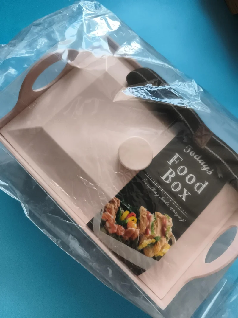Boîte repas Sadays Food Box rose, lunch box compartimentée, plateau cuisine