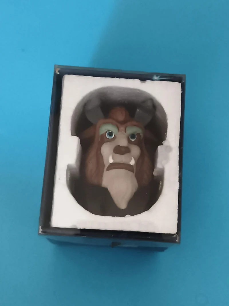 Figurine Disney La Belle et la Bête Bête tête boîte d'origine décor pop
