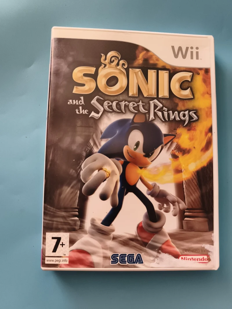 Jeu Wii Sonic and the Secret Rings SEGA Nintendo PAL action plateforme
