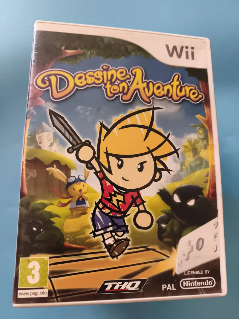 Jeu Wii Dessine ton Aventure Nintendo THQ PAL complet