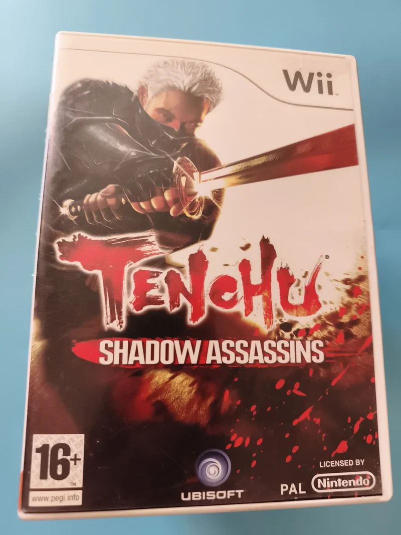 Jeu Wii Tenchu Shadow Assassins Nintendo Ubisoft PAL boîte, action infiltration