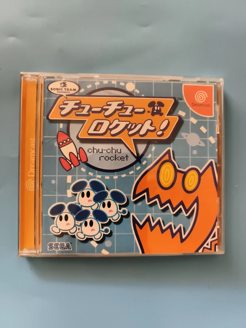 Jeu Dreamcast ChuChu Rocket! Sonic Team Sega Japon CD seul