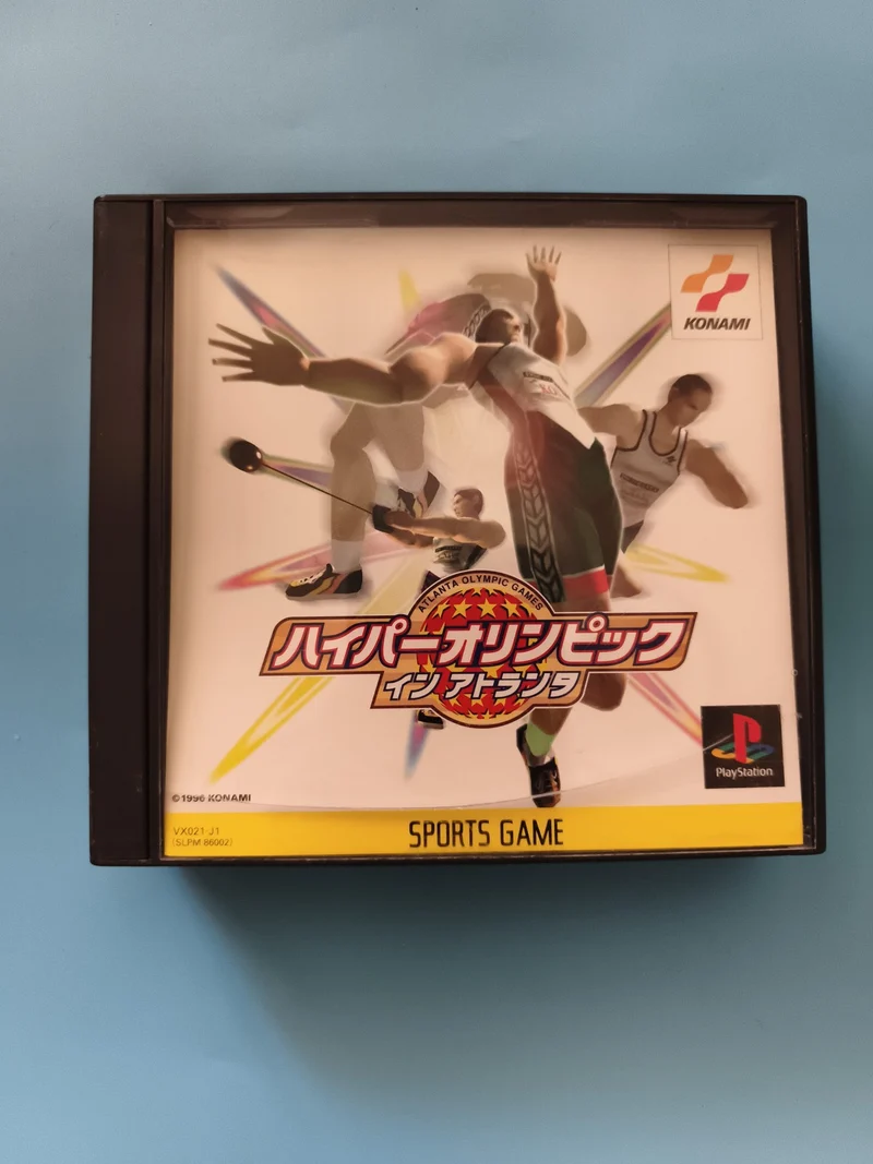Jeu PlayStation Konami Hyper Olympic Atlanta Import japonais sports game