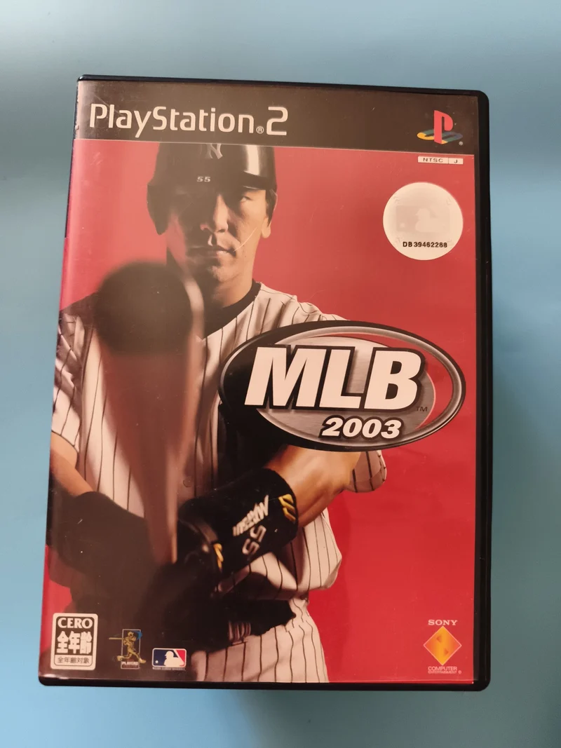 Jeu PlayStation 2 MLB 2003 import japonais Sony baseball PS2 NTSC-J