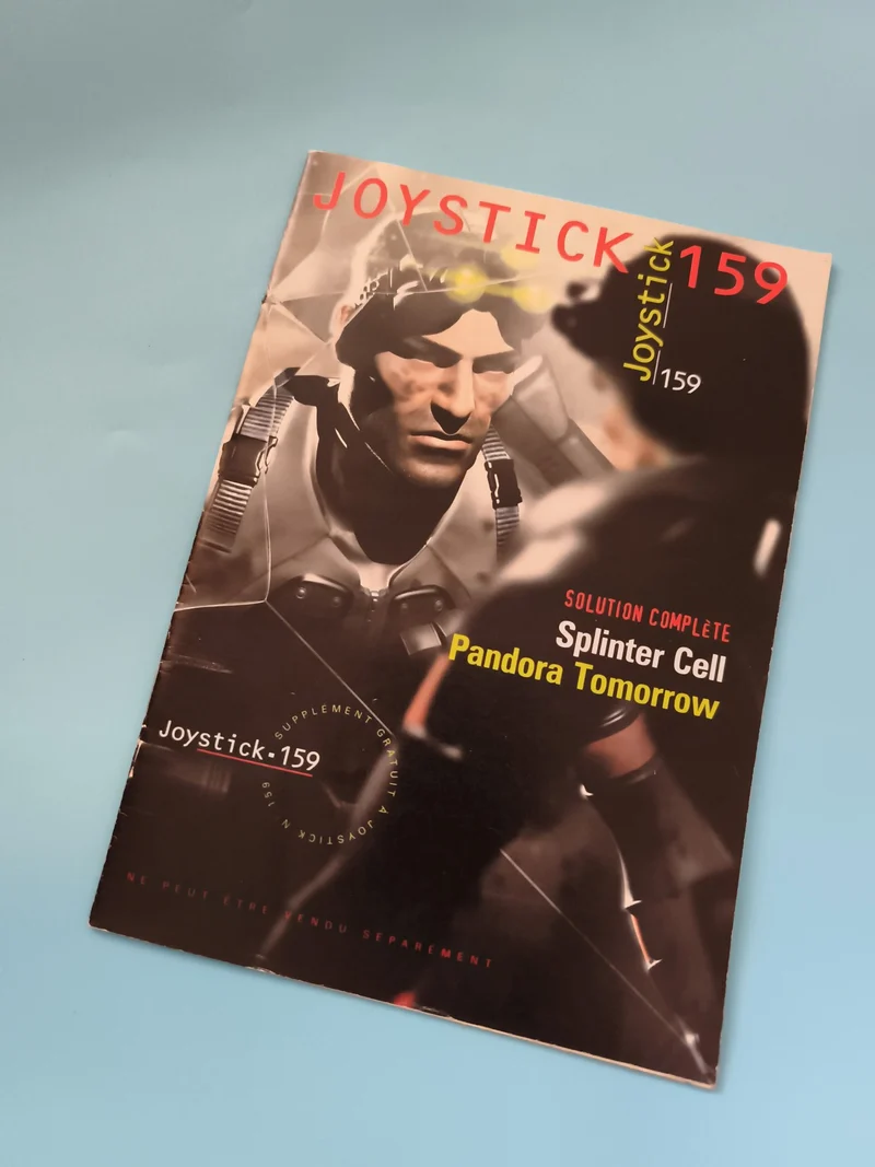 Guide Splinter Cell Pandora Tomorrow Joystick 159 supplément magazine jeu vidéo