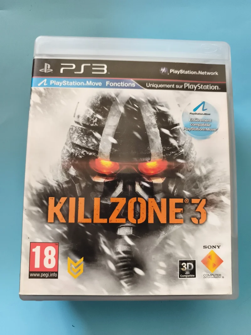 Jeu vidéo PS3 Killzone 3 Sony PlayStation Move 3D FPS