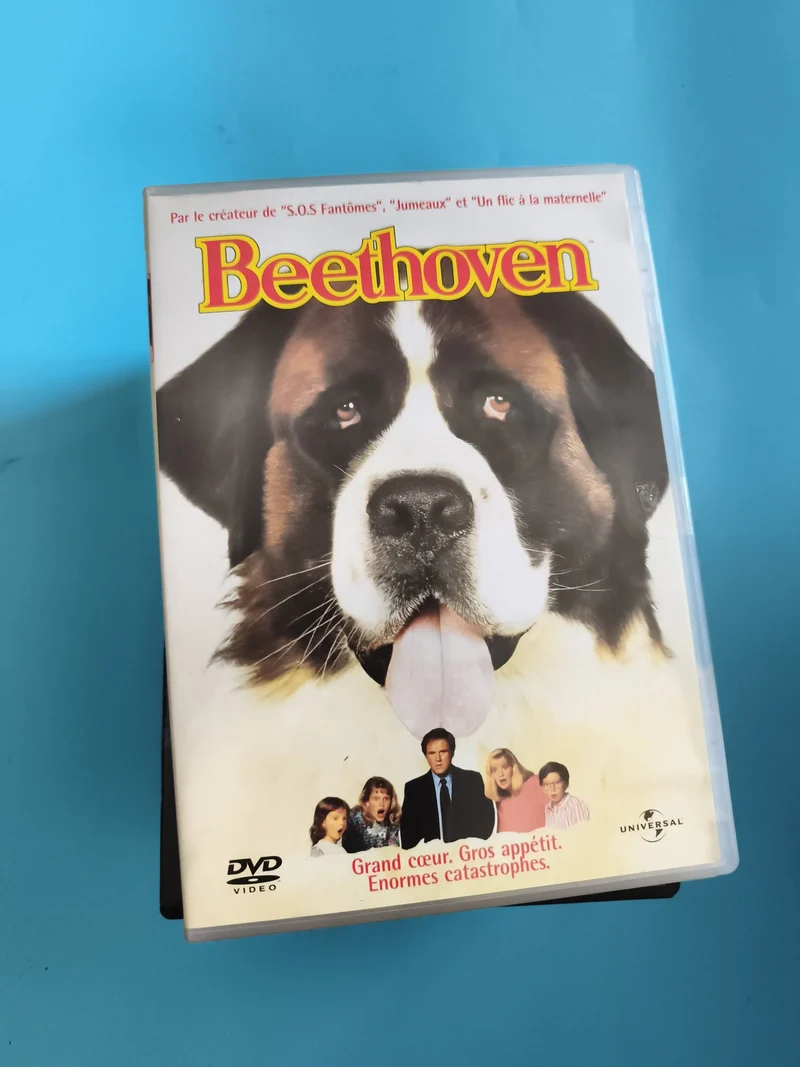 DVD Beethoven film Universal jaquette française Saint-Bernard comédie famille