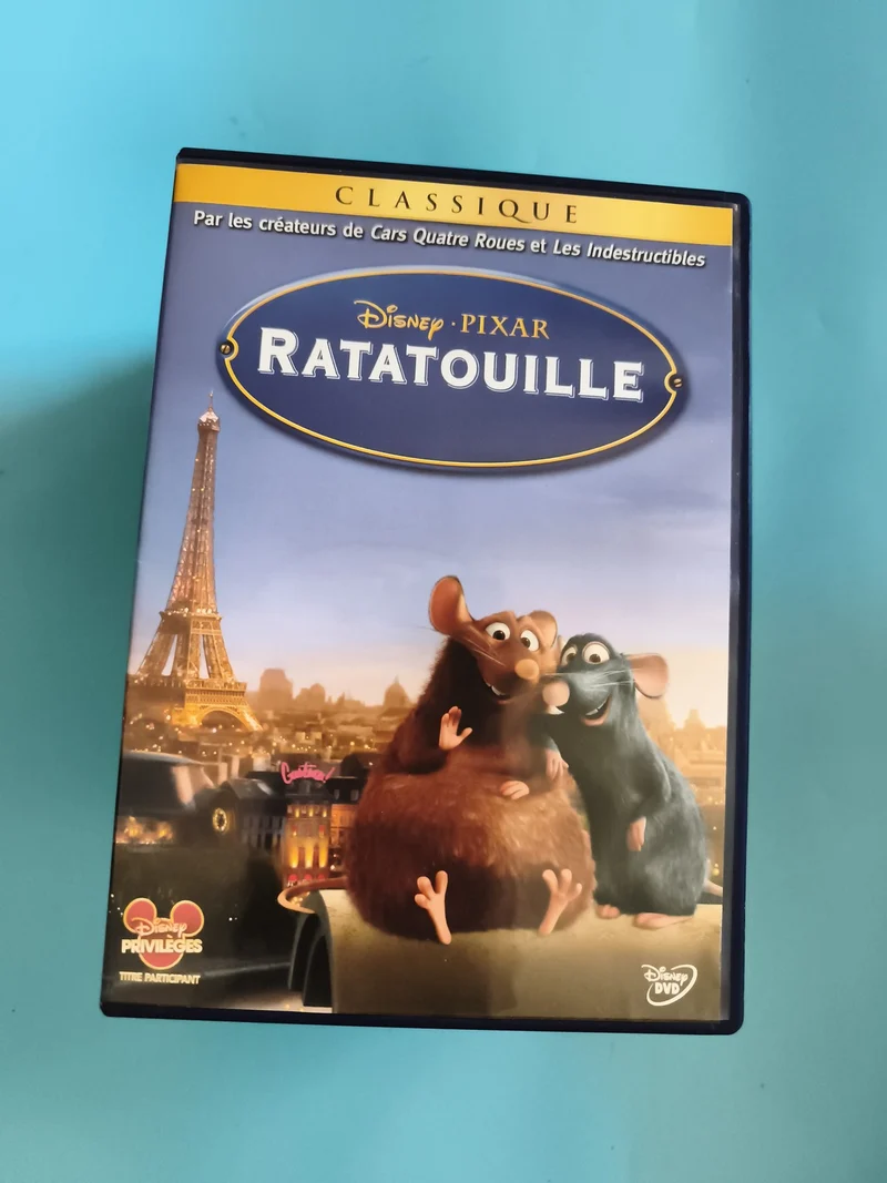 DVD Ratatouille Disney Pixar Classique édition française animation