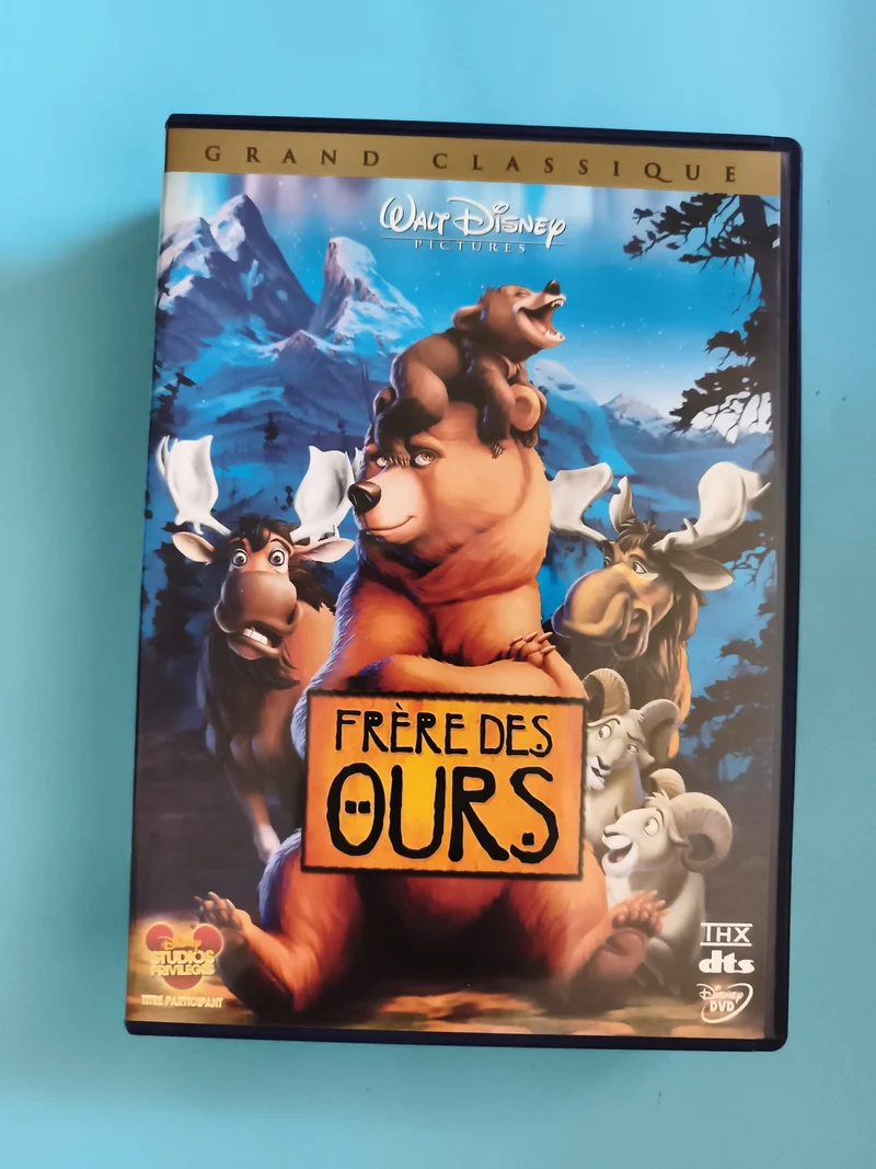 DVD Frère des Ours Walt Disney Grand Classique film animation français
