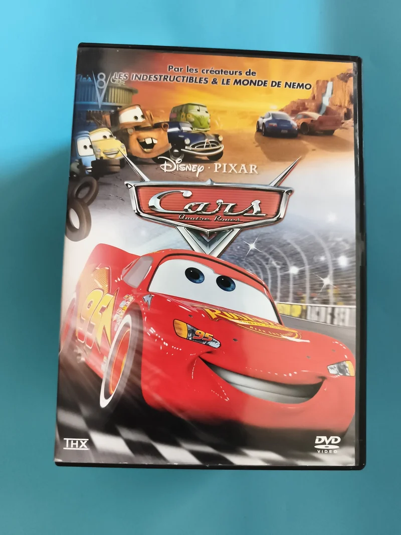 DVD Cars Quatre Roues Disney Pixar animation famille français