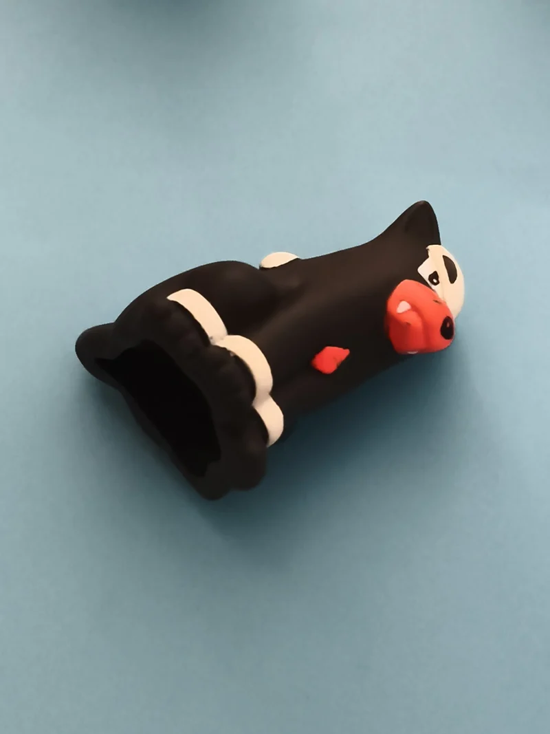 Marionnette doigt Pokémon Houndoom noire figurine souple