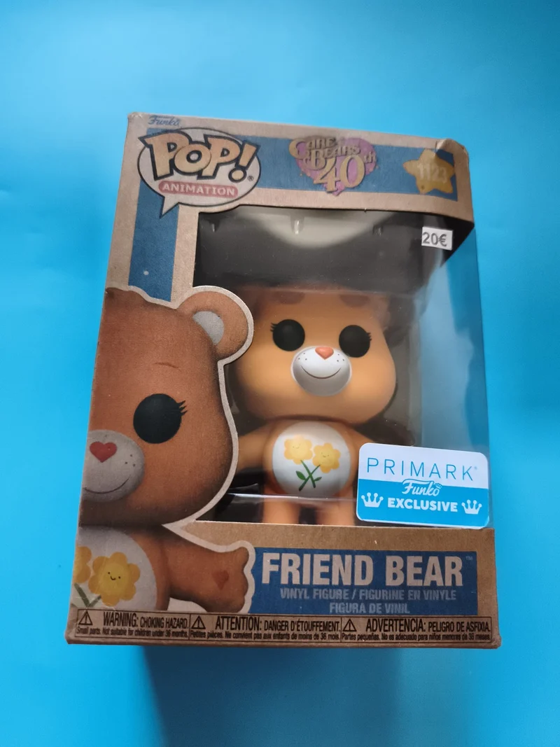 Figurine Funko Pop Friend Bear Primark exclusive Care Bears 40th Animation