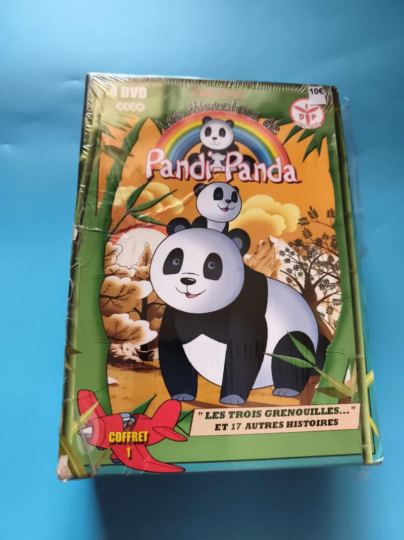 Coffret DVD Les Histoires de Pandi Panda Tao Tao jeunesse animé 4 DVD