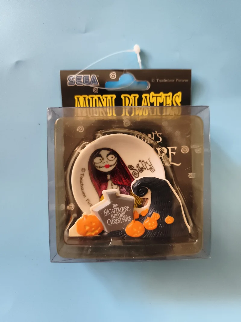 Mini assiettes SEGA Nightmare Before Christmas Sally décor Halloween