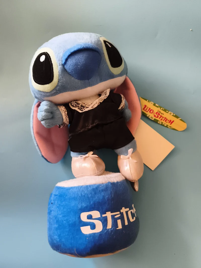 Peluche Stitch Lilo & Stitch danseur Tokyo Disney bleu rare Japon