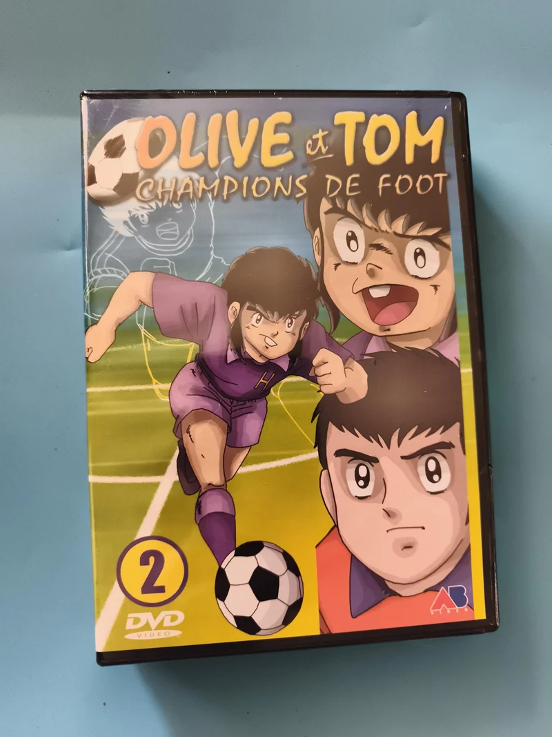 DVD Olive et Tom Champions de Foot Vol 2 manga animation AB Video