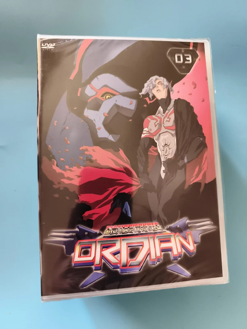 DVD anime Ordian volume 3 mecha jaquette japonaise