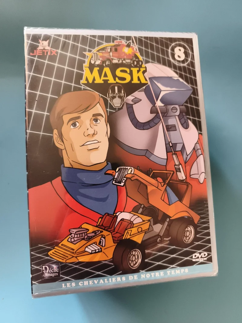 DVD MASK Vol 8 Déclic Images Jetix dessin animé Les chevaliers de notre temps
