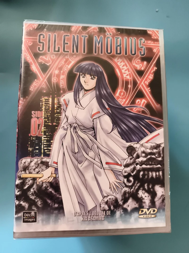 DVD Silent Möbius Side 02 Déclic Images anime Kia Asamiya